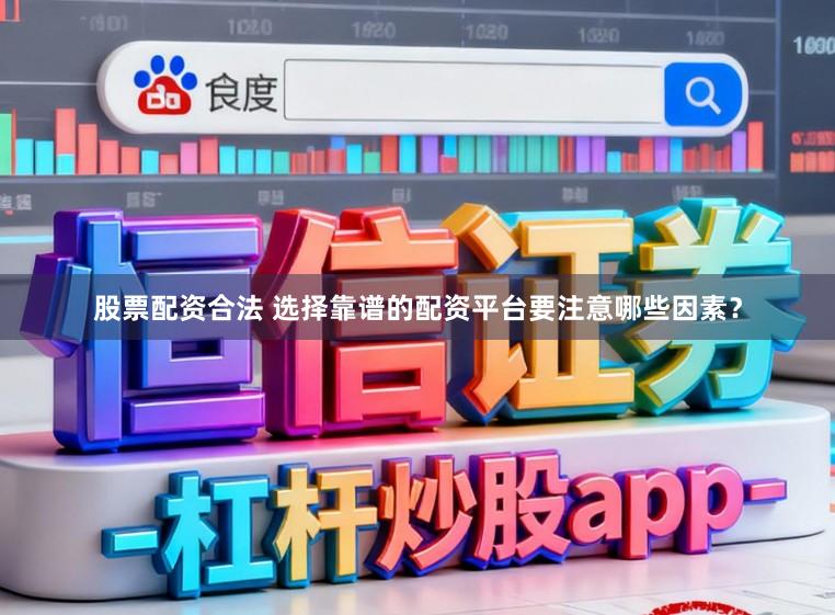 股票配资合法 选择靠谱的配资平台要注意哪些因素？